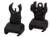 Williams Gunsight Co. HK Style Picatinny Folding Sight - Blackout Steel AR-15 Accessory Williams Gunsight Co. HK Style Picatinny Folding Sight - Blackout Steel AR-15 Accessory