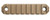 Grovtec GTSW367 M-LOK Rail, 3.8-Inch, Coyote Tan Aluminum