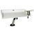 Deep Blue Marine 21 x 12 inch Bait Table and Filet Board with Interchangeable MultiSystem Accessory