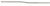 One Horse AR-15 Carbine Gas Tube - Stainless Steel
