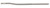 One Horse Pistol Length AR-15 Gas Tube - Stainless Steel