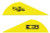 Bohning Blazer Vanes 2-inch Neon Yellow Arrow Vanes (36 Pack) - Universal Compatibility for Crossbows & Archery
