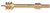 Pro-Shot Products J35B Brass Jag with Spear Tip for Precise Cleaning Pro-Shot Products J35B Brass Jag with Spear Tip for Precise Cleaning