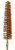 Pro-Shot Products .50 Caliber Bronze Chamber Brush (Part Number: 50CH) Pro-Shot Products .50 Caliber Bronze Chamber Brush (Part Number: 50CH)