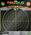 TruGlo Tru-See Reactive Target with Fluorescent Green Halo and Replacement Dots, 12" x 12" (6 Pack)