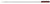 Pro-Shot Products Stainless 1-Piece Pistol with Low Friction Handle Design - Part Number 1PS-18-22/U Pro-Shot Products Stainless 1-Piece Pistol with Low Friction Handle Design - Part Number 1PS-18-22/U