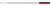 Pro-Shot Products Stainless 1-Piece Pistol with Low Friction Handle Design - Part Number 1PS-12-22/U