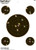 Champion Visicolor Target - 13 x 18 inches, 10 Pack with Multi-Colored Impact Halos for Accurate Shooting Practice