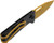 SOG Ultra XR Carbon Knife with Gold Blade Finish, Part Number 12630257