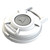 Maxwell P104809 Compact White Up/Down Footswitch for Precise Control
