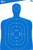 Allen EZ Aim Human Silhouette Target - 23 x 35 Inches, Pack of 4, 12 Packs per Case