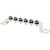 Blue Sea Systems 2306 MiniBus 100AMP Common Grounding Bus Bar with 6 x 8-32 Screw Terminals Blue Sea Systems 2306 MiniBus 100AMP Common Grounding Bus Bar with 6 x 8-32 Screw Terminals