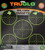 Truglo Tru-See Reactive Target with Green Halo and Replacement Dots - 12" x 12" Pack of 12 Truglo Tru-See Reactive Target with Green Halo and Replacement Dots - 12" x 12" Pack of 12