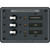 Blue Sea Systems 8025 DC 3-Position Breaker Panel with White Switches