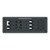 Blue Sea Systems 8099 AC Main +4 Positions Toggle Circuit Breaker Panel with White Switches Blue Sea Systems 8099 AC Main +4 Positions Toggle Circuit Breaker Panel with White Switches