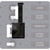 Blue Sea Systems 4125 AC A-Series Circuit Breaker Lockout Slide Blue Sea Systems 4125 AC A-Series Circuit Breaker Lockout Slide