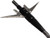 Swhacker SWH00282 2-Blade Broadhead for Bow Hunting, 125 Grain, Stainless Steel
