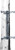 Hawk HWK-HCS20-4 Helium Climbing Sticks with Angled Footpeg Design