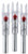 Nockturnal Lighted Nocks with Red LED - 3 Pack for 20+ Hours Battery Life Nockturnal Lighted Nocks with Red LED - 3 Pack for 20+ Hours Battery Life