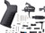 CMMG Zeroed Enhanced Lower Kit for AR-15 - Precision Fit and Improved Performance
