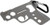 Smith & Wesson S&W M&P Pistol Multi-Tool with 13 Tools and Carabiner Smith & Wesson S&W M&P Pistol Multi-Tool with 13 Tools and Carabiner
