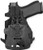 We The People OWB RH Holster for Glock 43 with Red Dot Cut, Black KYDEX