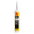 Sika Sikasil-N Plus White Silicone Sealant - 10 oz with Nozzle for Windows, Doors, and Glazing
