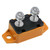 Egis Mobile Electric 40A Orange Short Stop Circuit Breaker - Compact Weather-Resistant Circuit Protection