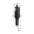 Lenco 101XD Extreme Duty Actuator - 12V - 2-1/4" Stroke w/Hardware Lenco 101XD Extreme Duty Actuator - 12V - 2-1/4" Stroke w/Hardware