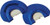 Woodhaven Calls WH079 Blue Custom Mouth Call with Blue Cutter - Soft Latex for Superior Performance