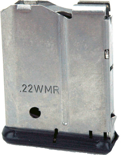 Anschutz 012960 .22 WMR Rimfire Magazine - Stainless Steel, 4-Round Capacity