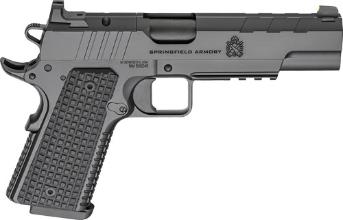 Springfield Armory 1911 Emissary AOS 9mm Luger Semi-Auto Pistol with G10 Grips and Adjustable Sights