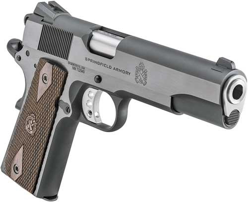 Springfield Armory 1911 Garrison 9mm Luger Semi-Auto Pistol with Blued Steel Finish