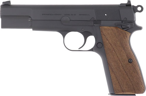 Springfield Armory SA-35 9mm Semi-Auto Pistol with 4.7-inch Barrel and Wood Grip