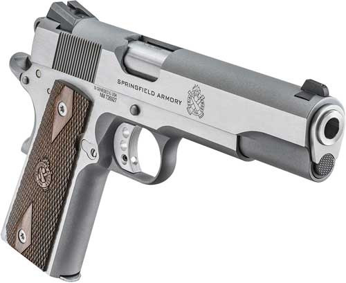 Springfield Armory 1911 Garrison 9mm Luger Semi-Auto Pistol with Stainless Finish