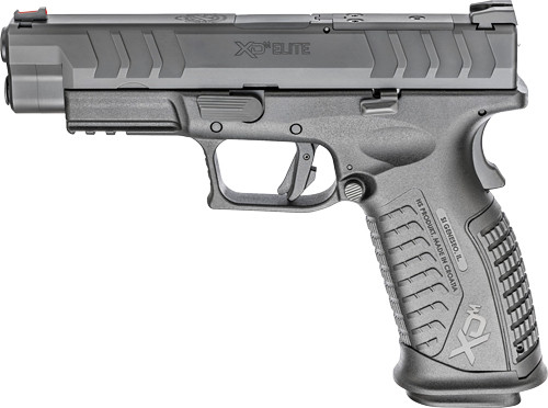 Springfield Armory XD-M Elite 10mm Auto Semi-Auto Pistol with 4.5-Inch Barrel, Black Polymer Frame and Fiber Optic Sights