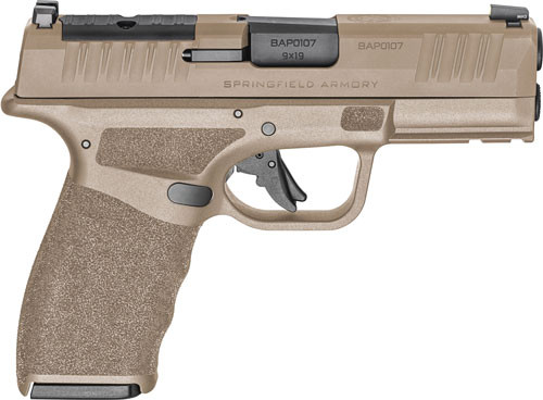 Springfield Armory Hellcat Pro 9mm Semi-Auto Pistol with 3.7-Inch Barrel and Flat Dark Earth Finish HCP9379FOSP