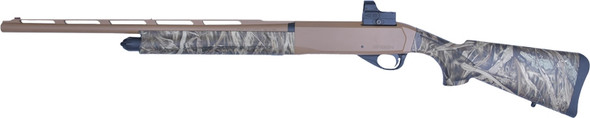 Girsan MC312 12GA. 24-Inch Gobbler Semi-Auto Shotgun with Camouflage Stock and 5 Choke Tubes