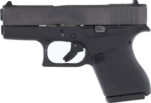 Glock HG4938E-V Used Glock 43 9mm Semi-Auto Pistol with 2 Magazines