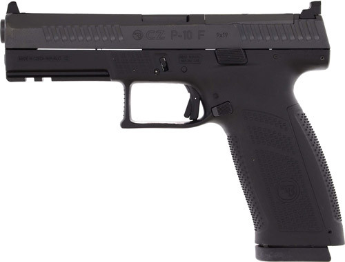 CZ-USA CZ P-10 F OR 9mm FS Semi-Auto Handgun with 4.5-Inch Barrel and 10-Round Magazine