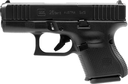 Glock G26 MOS 9mm Luger Gen 5 FS Semi-Auto Pistol with 3 Magazines