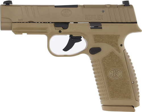 FN America Reflex XL MRD 9mm Luger Semi-Auto Pistol with Flat Dark Earth Finish