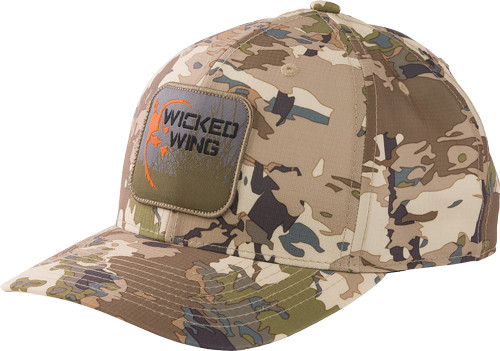 Browning Cap Wicked Wing Auric - Camouflage Mesh Headgear with 110 Snap Closure