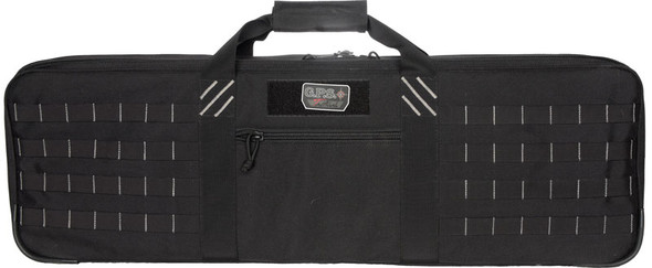 GPS TACTICAL Hardsided CSE 34-Inch Long Gun Scope Storage Case with Removable Pouches and Teflon Coating