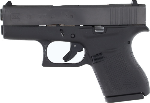 Glock G43 Used 9mm Luger Semi-Auto Pistol with 2 Magazines
