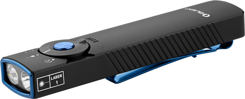 Olight ARKFELD PRO LED Flashlight with Green Laser, 1300 Lumens, Waterproof, Rechargeable Lithium-Ion Battery