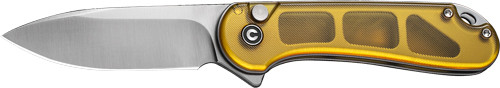 CIVIVI Elementum II 2.96-inch Folding Knife with Nitro V Blade and Yellow Handle