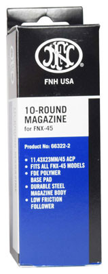 FN America FNX-45 45 ACP Magazine - 10 Round Flat Dark Earth Steel Centerfire Pistol Magazine