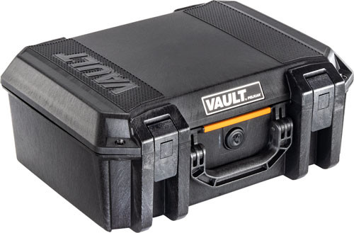 Pelican Vault Large Pistol Case VCV300-0000-BLK * Heavy-Duty Polymer Handgun Storage with Foam Interior and Secure Locking