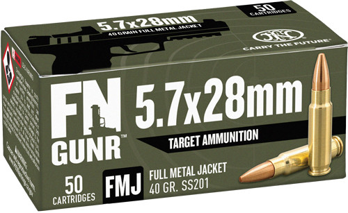 FN America 10700032 5.7x28 40 Grain FMJ Reloadable Ammunition